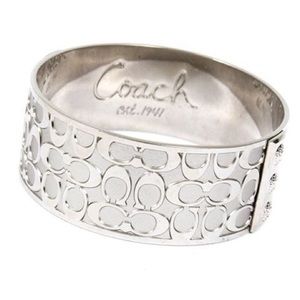 Coach Bracelet, Silvertone